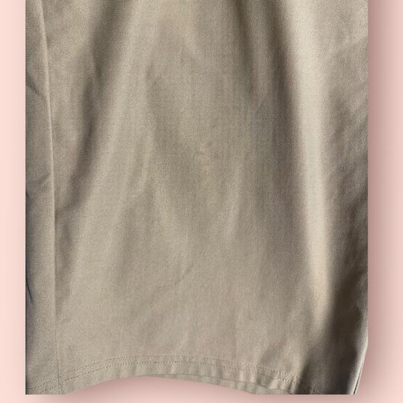 Urban Frontier Mens Chino Stretch Golf Tan Khaki Shorts Waist 36 Flat Front - Picture 2 of 4